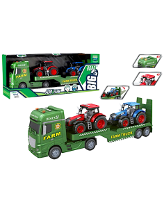 CAMION 43016 FRIZIONE CON 2 MEZZI AGRICOLI