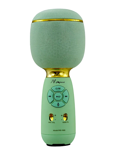 MICROFONO CASSA 1394062 VERDE BLUETOOTH