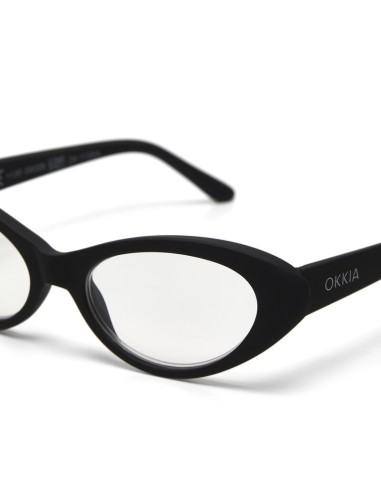 Occhiali da Lettura Lina Small Cat Eye Nero 2.00 | shopincasa.it