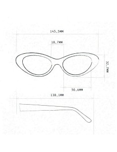 OCCHIALI: vendita online OCCHIALE DA LETTURA 2.50 LINA BLACK in offerta 2