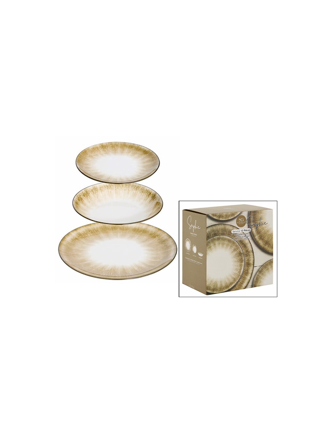 SERVIZIO TAVOLA 212373 SOPHIE 12PZ