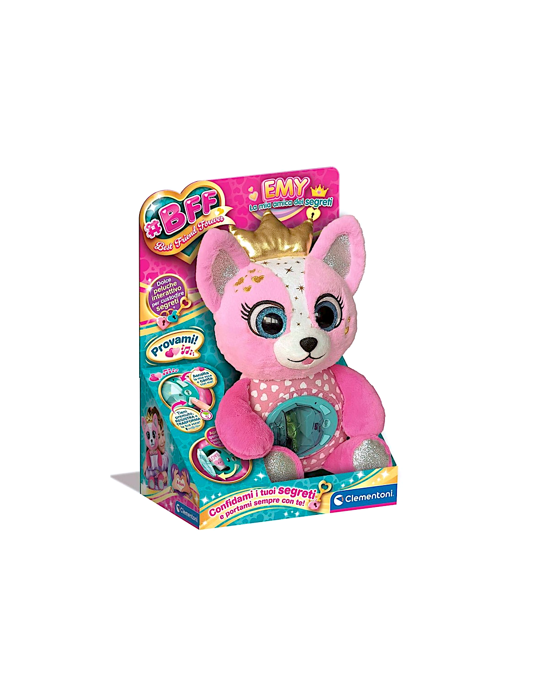 BFF 16680 EMY PELUCHE AMICA DEI SEGRETI