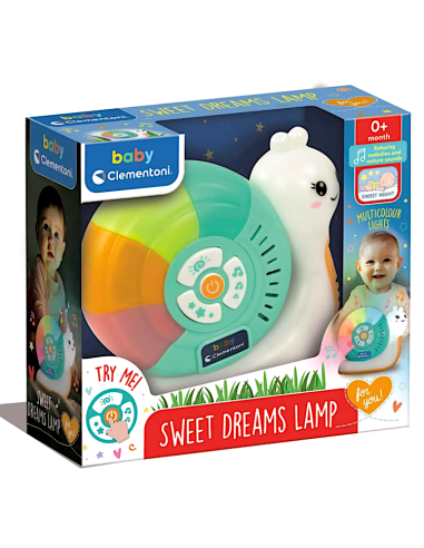 BABY 17973 LAMPADA LUMACA DOLCI SOGNI