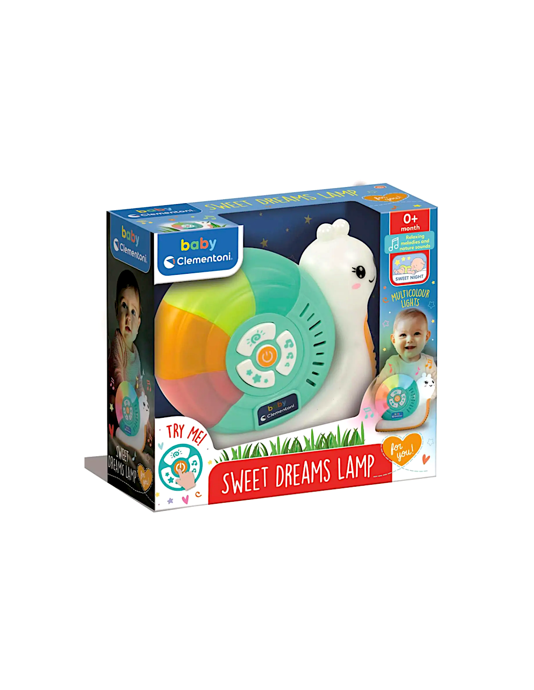 BABY 17973 LAMPADA LUMACA DOLCI SOGNI