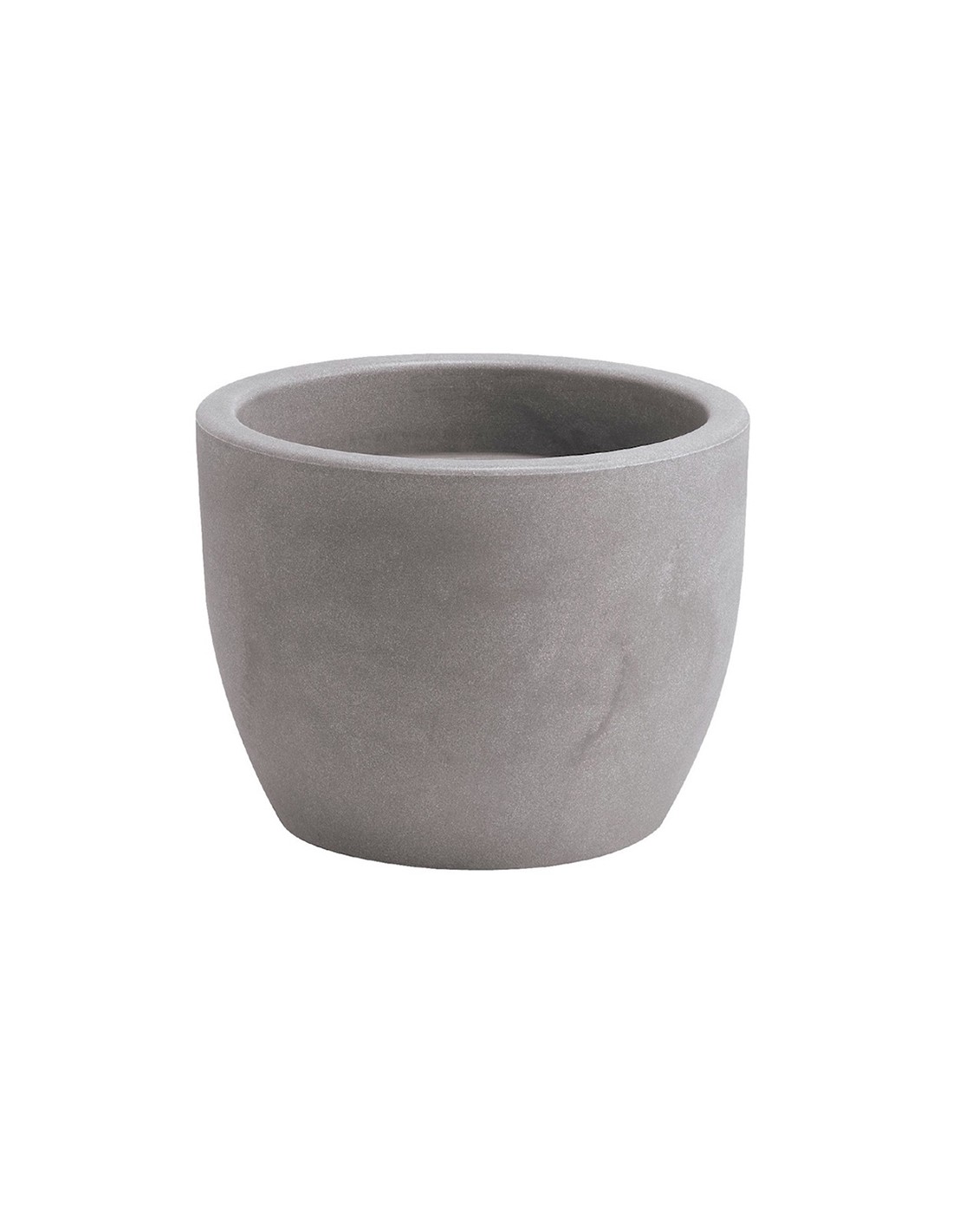 HERA VASO CONCA 60CM CENERE