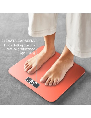 Bilancia Digitale BS1803V0 Premiss Arancio 160 kg | Shopincasa.it