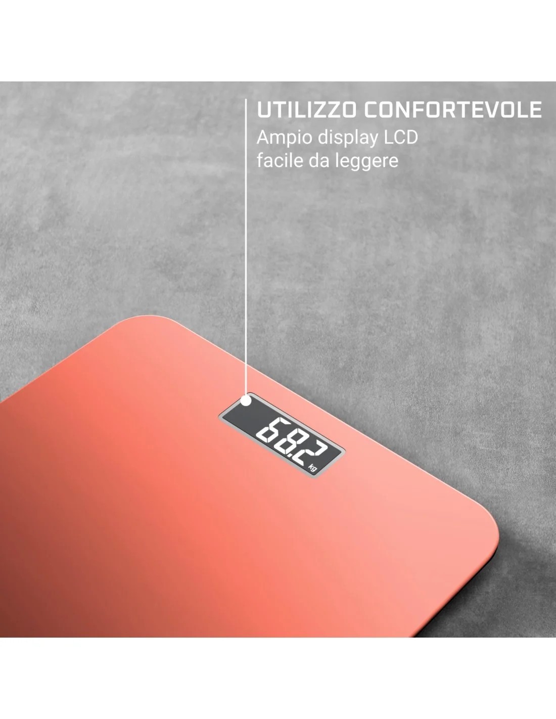 Bilancia Digitale BS1803V0 Premiss Arancio 160 kg | Shopincasa.it