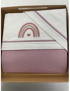 Set Carrozzina Rainbow Old Rose | Shopincasa.it