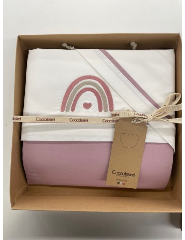 Set Carrozzina Rainbow Old Rose | Shopincasa.it