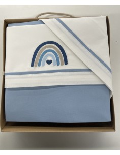 Set Carrozzina Rainbow Avio 100% Cotone Made in Italy | Shopincasa.it 2