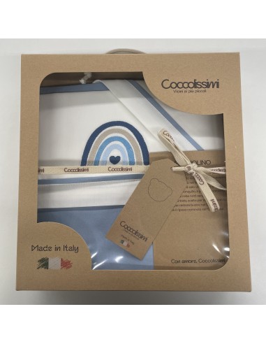 Set Carrozzina Rainbow Avio 100% Cotone Made in Italy | Shopincasa.it