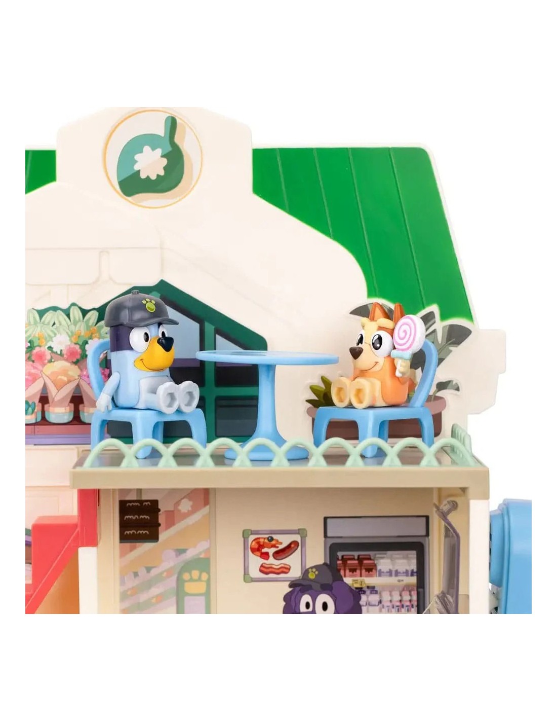 Bluey Playset Let's Play Chef Supermarket con Figure | Shopincasa.it
