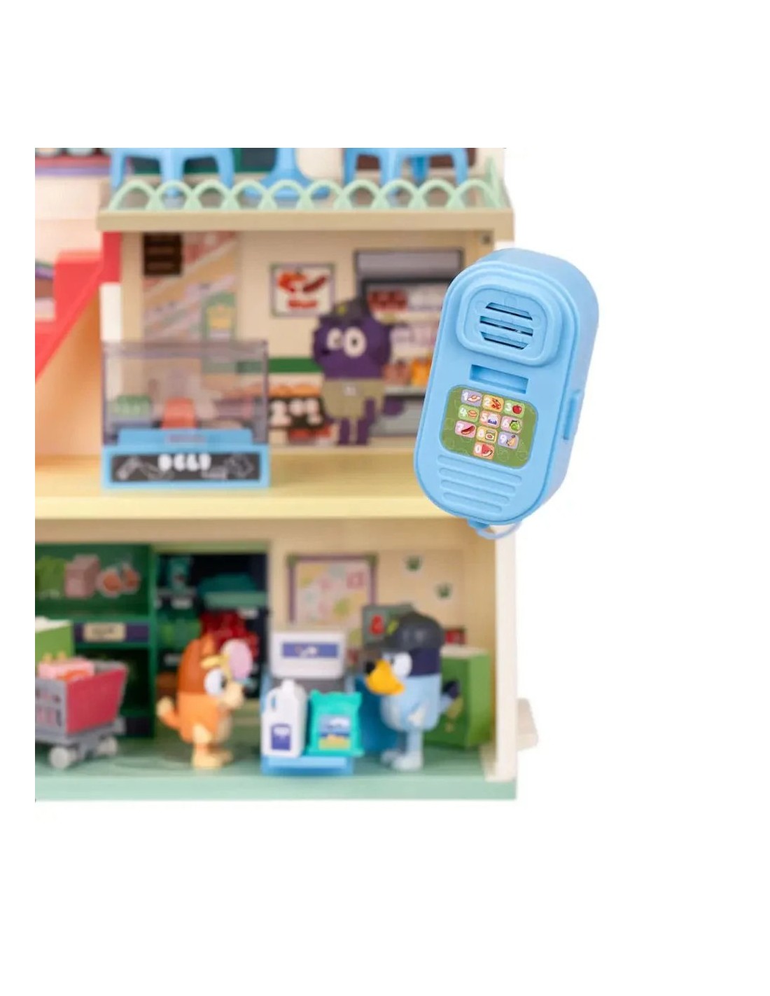 Bluey Playset Let's Play Chef Supermarket con Figure | Shopincasa.it