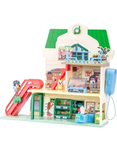 Bluey Playset Let's Play Chef Supermarket con Figure | Shopincasa.it