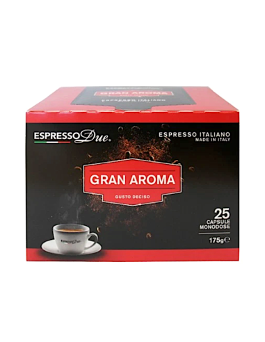 CF.25 CAPSULE GRAN AROMA ESPRESSODUE