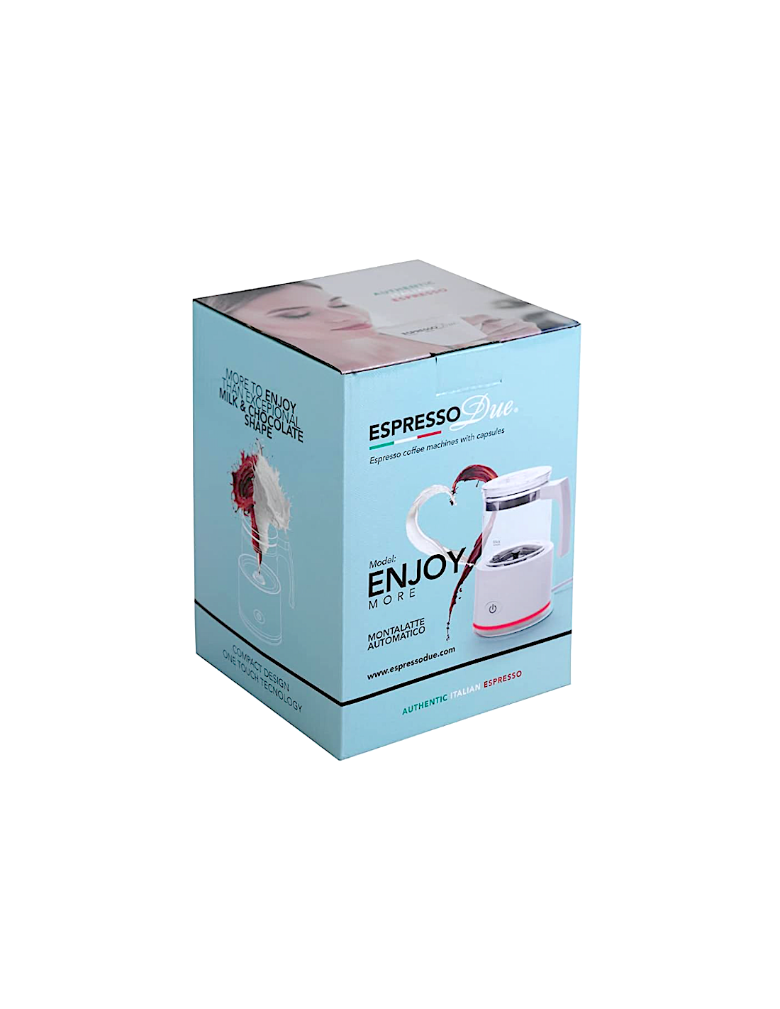 MONTALATTE 405 AUTOMATICO VETRO BIANCO ESPRESSODUE