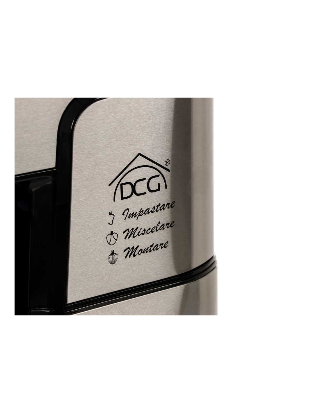 IMPASTATRICI: vendita online Impastatrice planetaria 12 litri DCG KM1512, planetaria professionale inox, impastatrice 6 veloc...