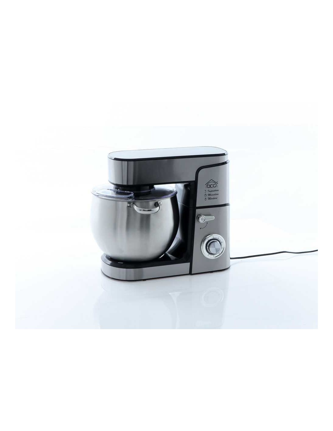 IMPASTATRICI: vendita online Impastatrice planetaria 12 litri DCG KM1512, planetaria professionale inox, impastatrice 6 veloc...