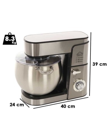 IMPASTATRICI: vendita online Impastatrice planetaria 12 litri DCG KM1512, planetaria professionale inox, impastatrice 6 veloc...