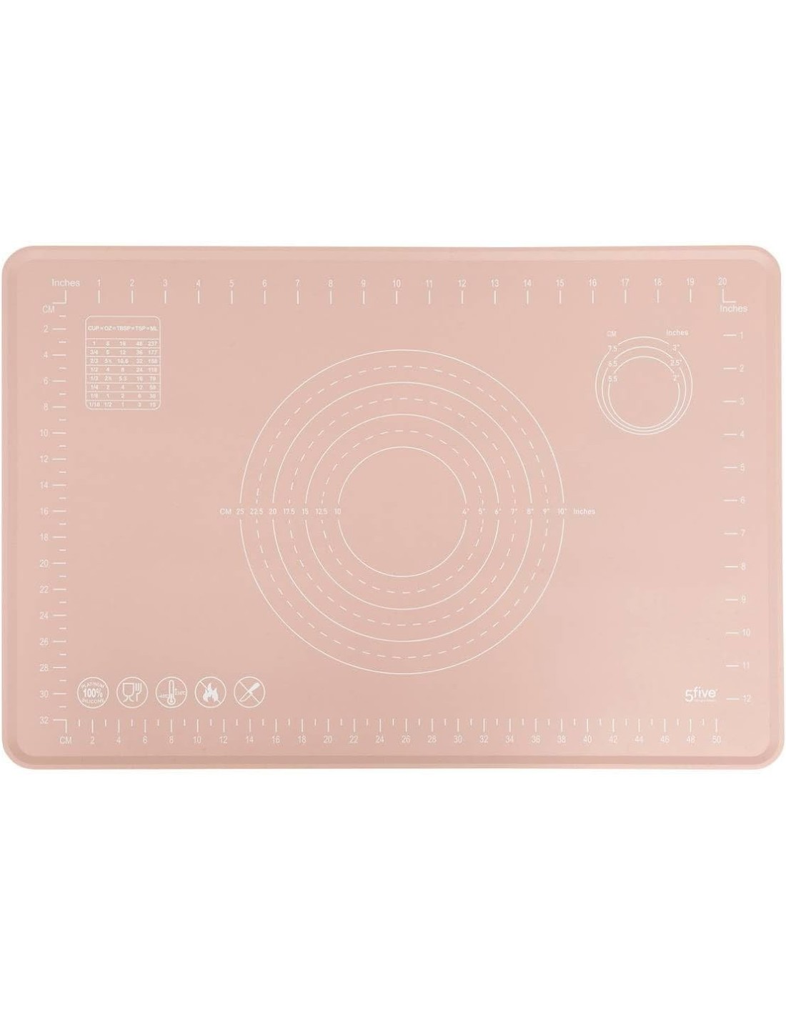 Tappetino in silicone 40×60 cm colori assortiti | 5five | shopincasa.it