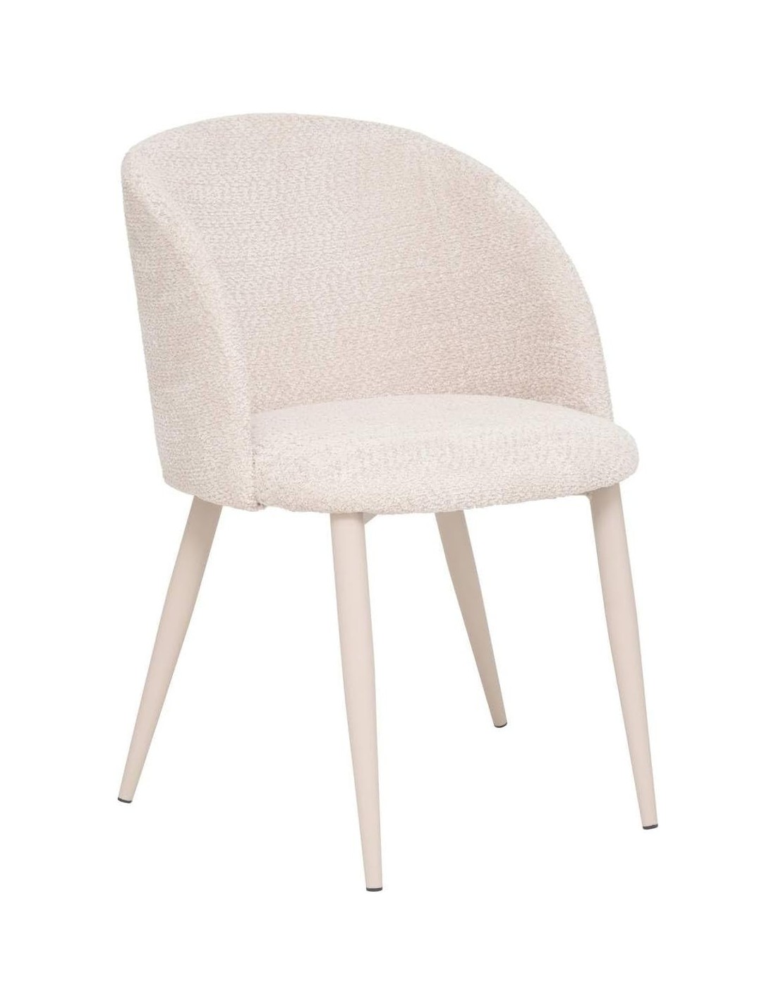 Sedia Celeste in Boucle beige per interno | Atmosphera | shopincasa.it