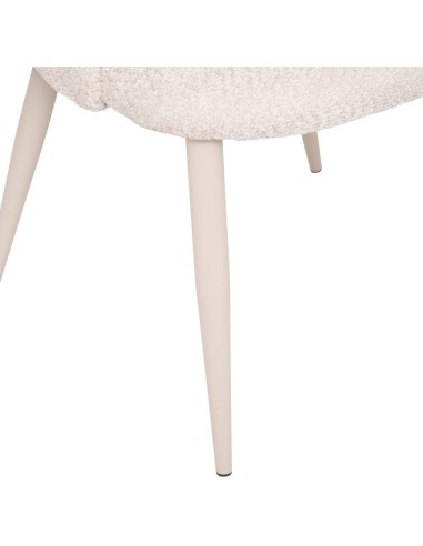 Sedia Celeste in Boucle beige per interno | Atmosphera | shopincasa.it