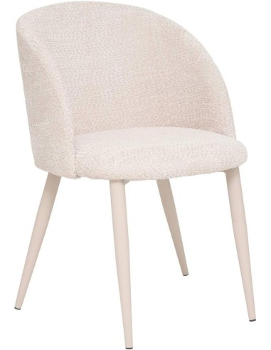 Sedia Celeste in Boucle beige per interno | Atmosphera | shopincasa.it