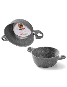 PRIMOLLA STONE CASSERUOLA 22CM 2MANICI