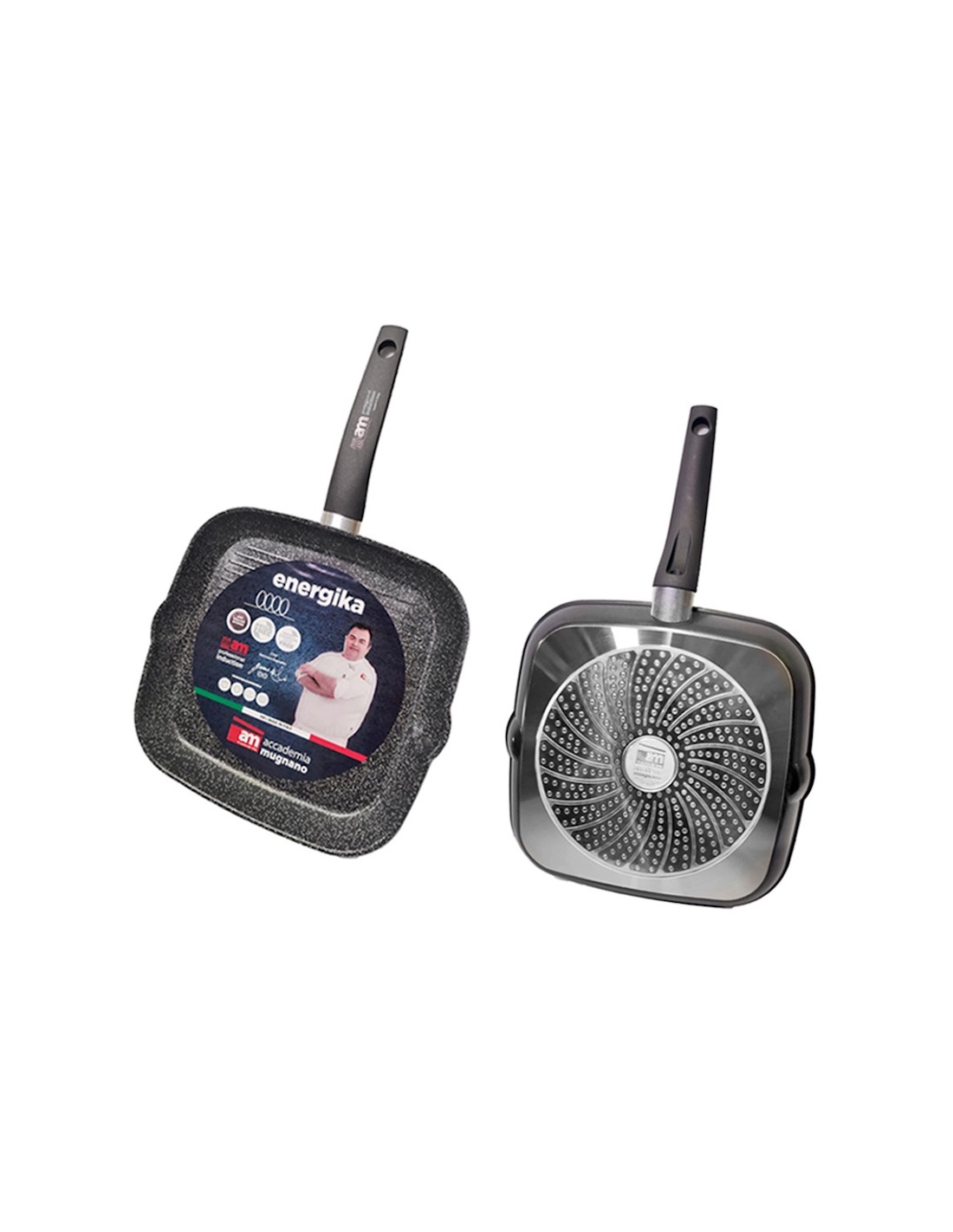 ENERGIKA STONE BISTECCHIERA QUADRA 28X28CM