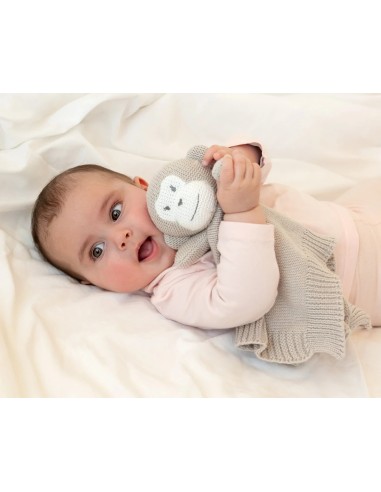 Doudou Cotone Scimmia Cotton Friends Ecologico | shopincasa.it