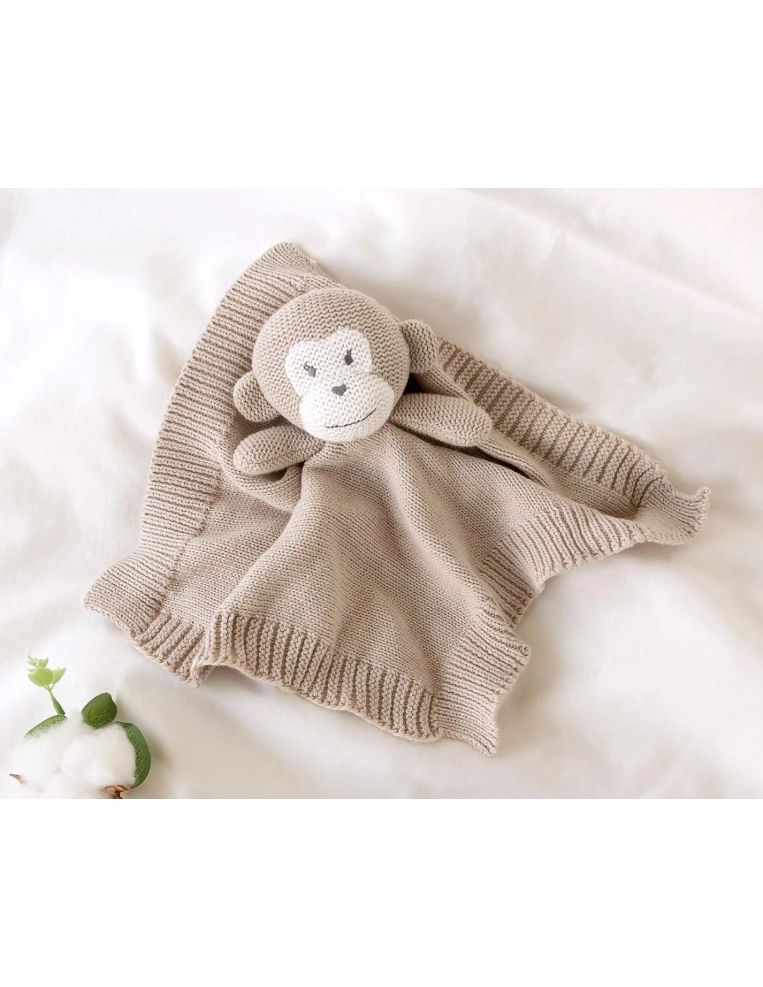 Doudou Cotone Scimmia Cotton Friends Ecologico | shopincasa.it
