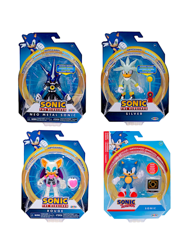 SONIC 42305 PERSONAGGIO 10CM ARTICOLATO ASSORTITO