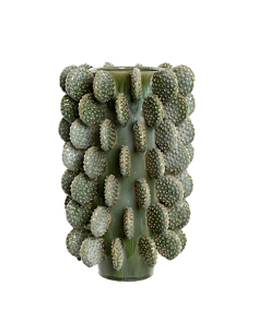 Vaso Cactus Verde Ceramica 28x39 cm | shopincasa.it