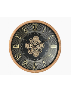 OROLOGIO PARETE RE222519 LEGNO DIAM.64CM