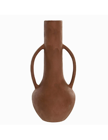 ANFORA JR220565 CERAMICA 28X61CM MARRONE