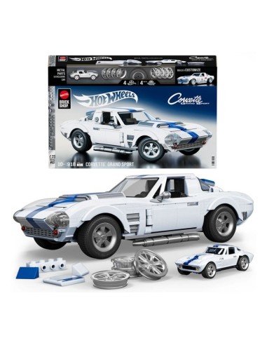 Hot Wheels Brick Shop Corvette Grand Sport 1:16 | shopincasa.it