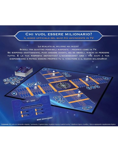 Ravensburger Chi Vuol Essere Milionario? Gioco da Tavolo | shopincasa.it