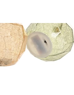 Decorazioni Luminose Cristallo Mela 12x12x17 cm Assortite | shopincasa.it 2