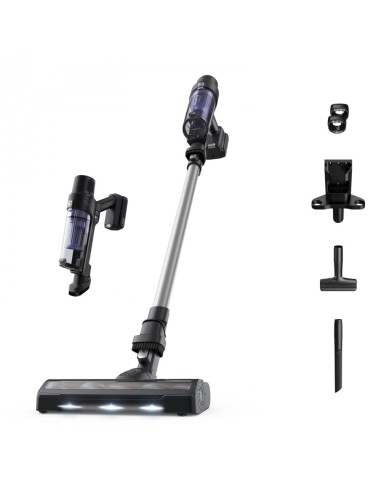 Rowenta RH6A35 Aspirapolvere 2 in 1 Senza Filo Viola Argento - shopincasa.it