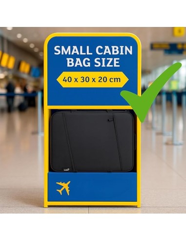 Lavatelli Zaino Sottovuoto Ryanair 40x30x20 con Sacchetti Travel - shopincasa.it