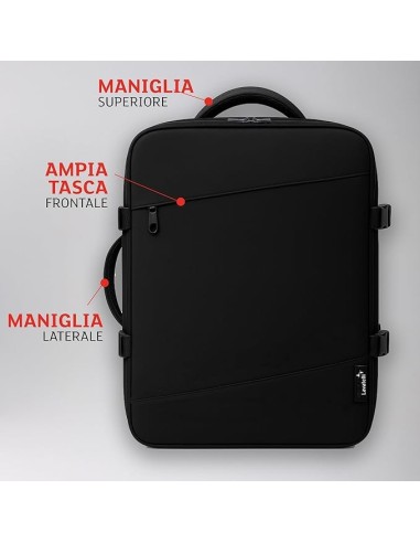 Lavatelli Zaino Sottovuoto Ryanair 40x30x20 con Sacchetti Travel - shopincasa.it