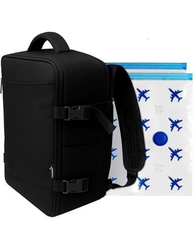 Lavatelli Zaino Sottovuoto Ryanair 40x30x20 con Sacchetti Travel - shopincasa.it