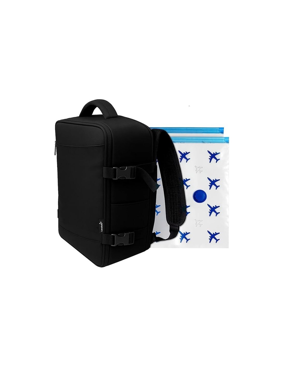 Lavatelli Zaino Sottovuoto Ryanair 40x30x20 con Sacchetti Travel - shopincasa.it