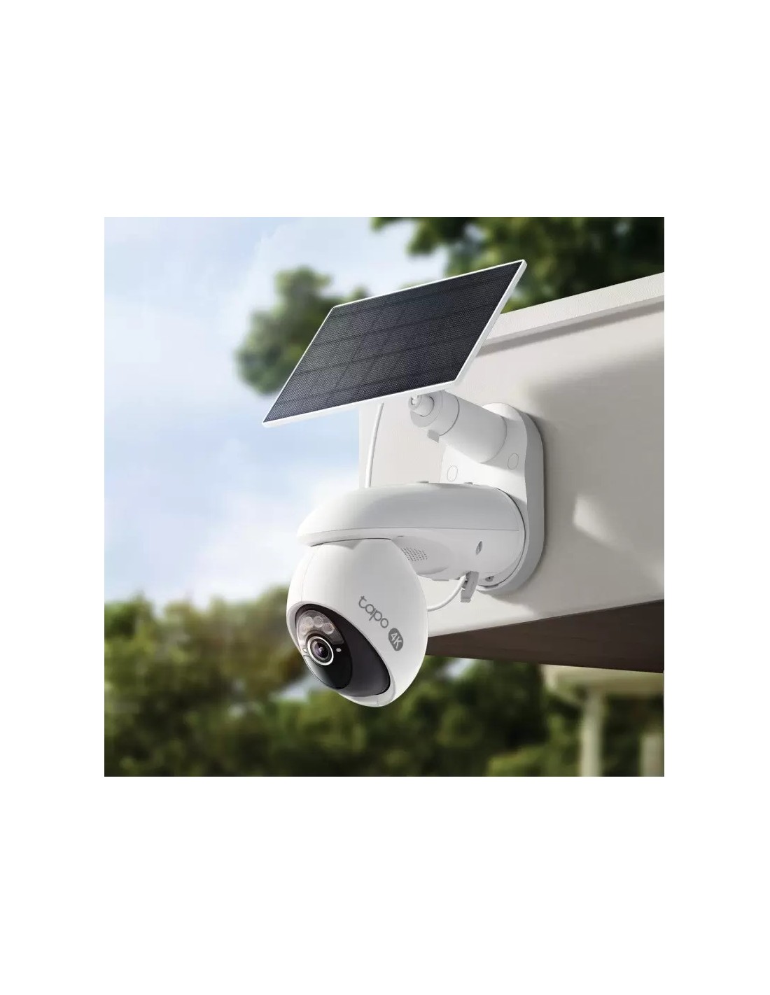 Kit Telecamera Smart 4K con Pannello Solare Tapo TC92KIT - shopincasa.it