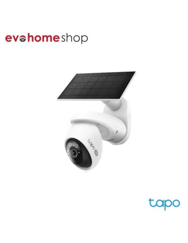 Kit Telecamera Smart 4K con Pannello Solare Tapo TC92KIT - shopincasa.it