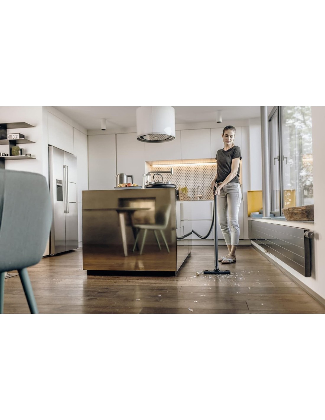 Kärcher V-15/4/18 Aspirapolvere a Traino 15 L 1000 W - shopincasa.it