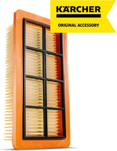 Kärcher KFI 7420 Filtro Plissettato Piatto Originale Aspiracenere - shopincasa.it