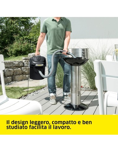 Kärcher AD 2 Aspiracenere Ignifugo 14 L 150 AW - shopincasa.it