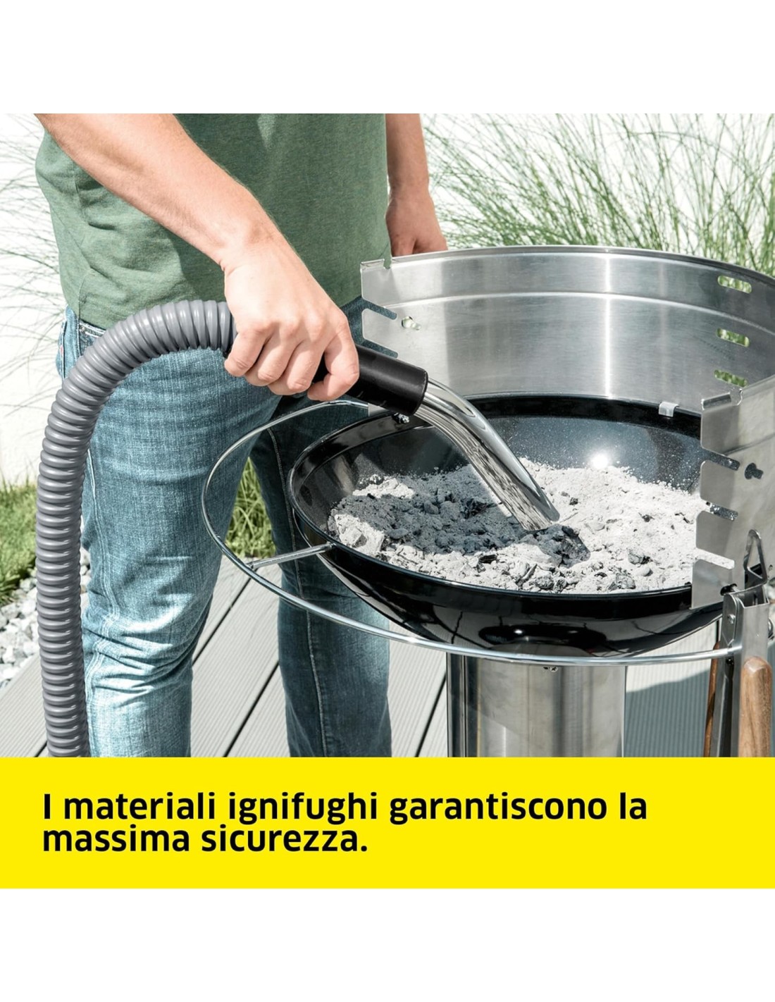 Kärcher AD 2 Aspiracenere Ignifugo 14 L 150 AW - shopincasa.it