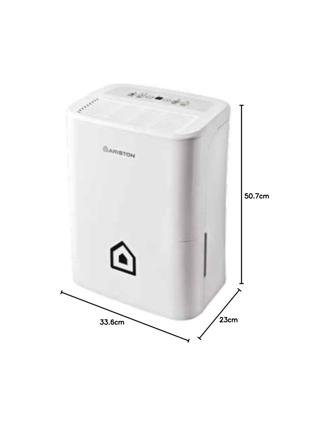 Ariston Deos 16 deumidificatore portatile 16 litri | shopincasa.it